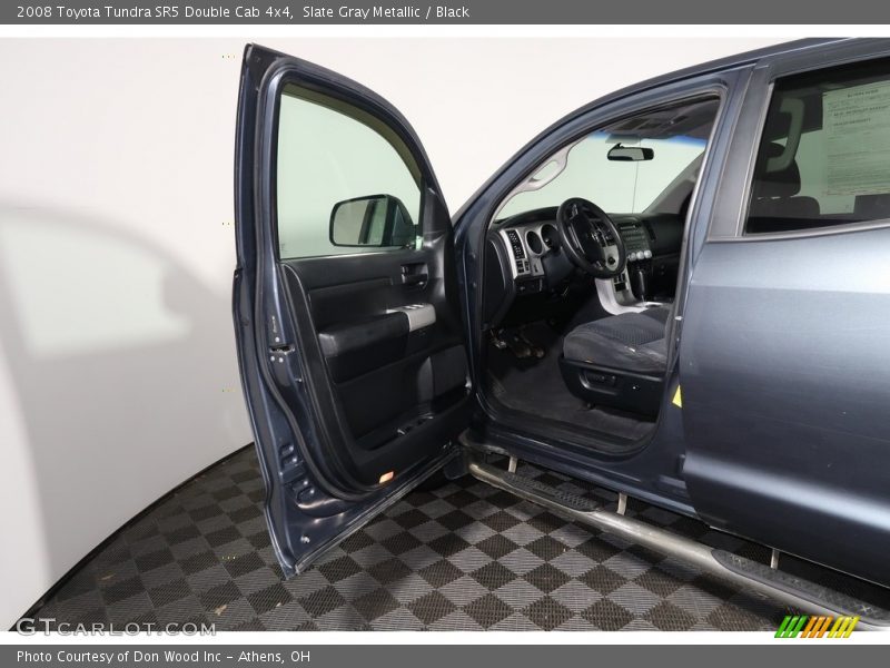 Slate Gray Metallic / Black 2008 Toyota Tundra SR5 Double Cab 4x4
