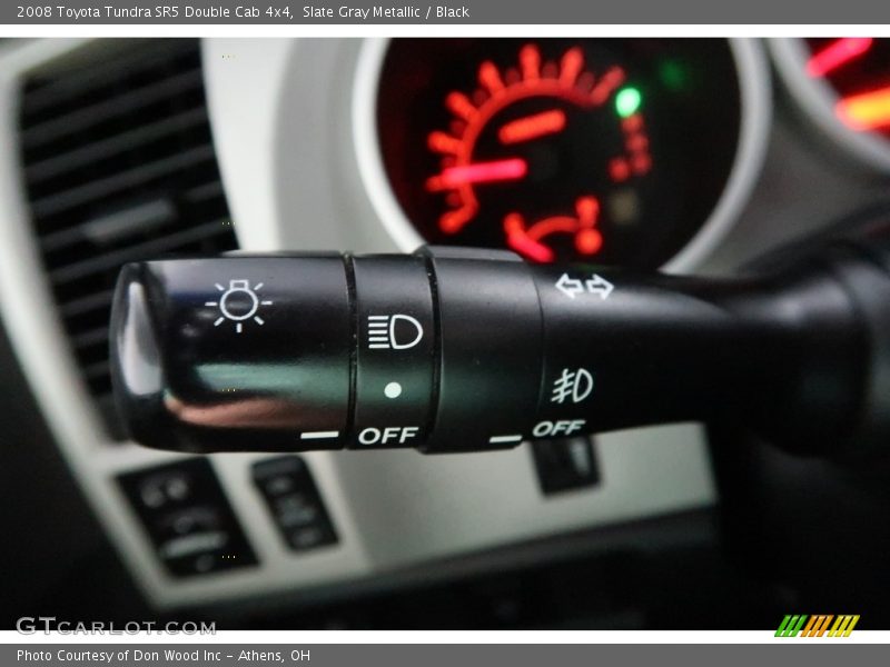 Slate Gray Metallic / Black 2008 Toyota Tundra SR5 Double Cab 4x4