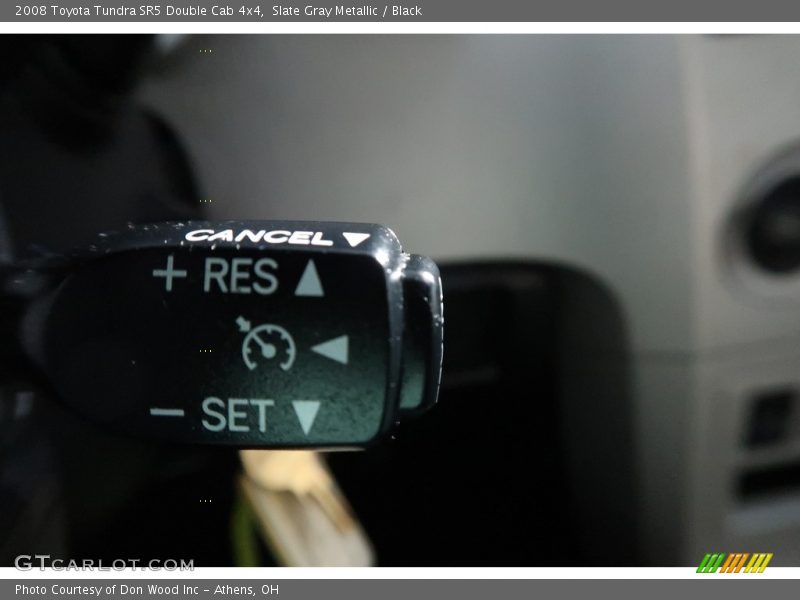 Slate Gray Metallic / Black 2008 Toyota Tundra SR5 Double Cab 4x4