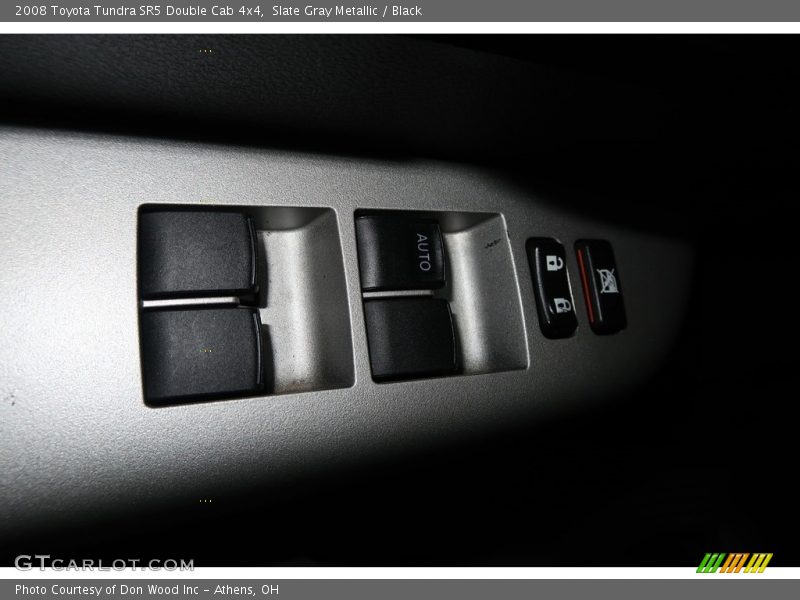 Slate Gray Metallic / Black 2008 Toyota Tundra SR5 Double Cab 4x4
