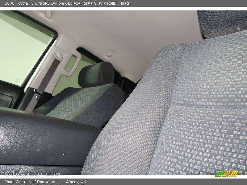 Slate Gray Metallic / Black 2008 Toyota Tundra SR5 Double Cab 4x4