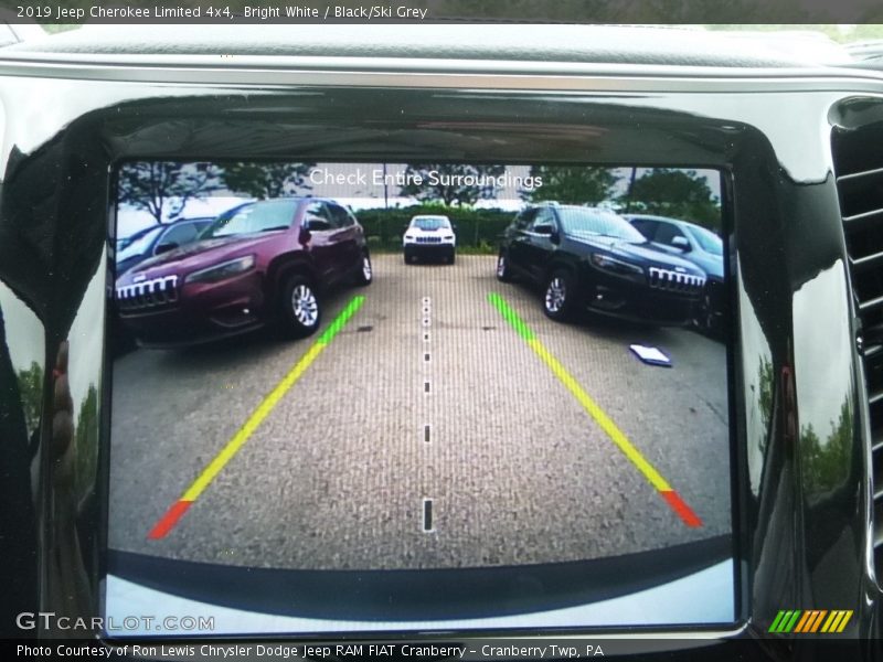 Bright White / Black/Ski Grey 2019 Jeep Cherokee Limited 4x4