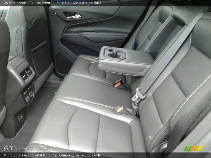 Satin Steel Metallic / Jet Black 2018 Chevrolet Equinox Premier