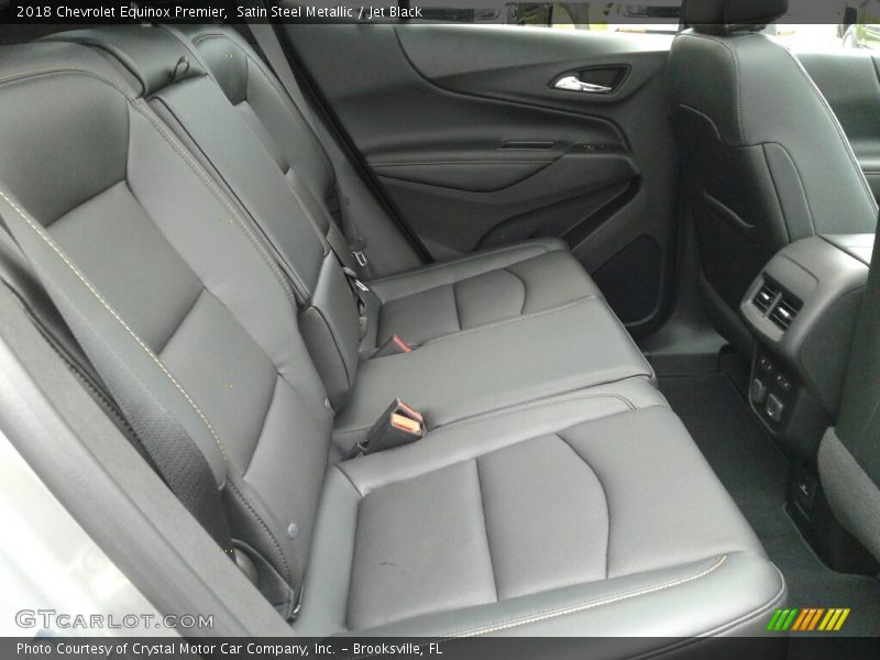 Satin Steel Metallic / Jet Black 2018 Chevrolet Equinox Premier