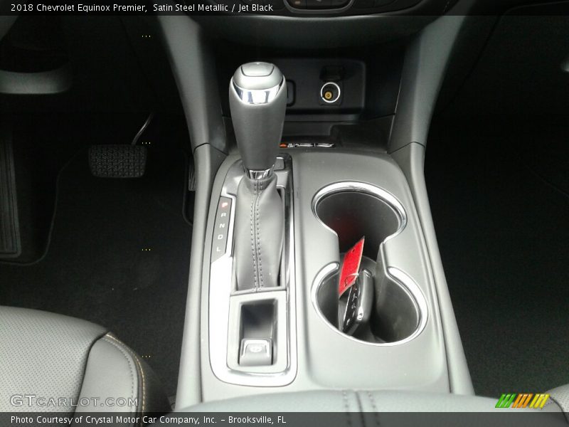 Satin Steel Metallic / Jet Black 2018 Chevrolet Equinox Premier