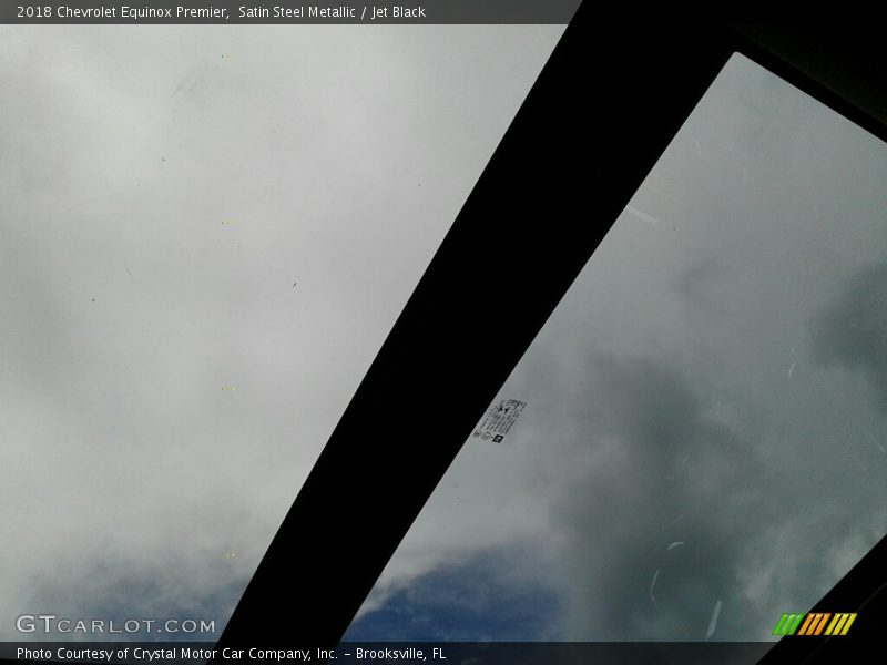 Satin Steel Metallic / Jet Black 2018 Chevrolet Equinox Premier