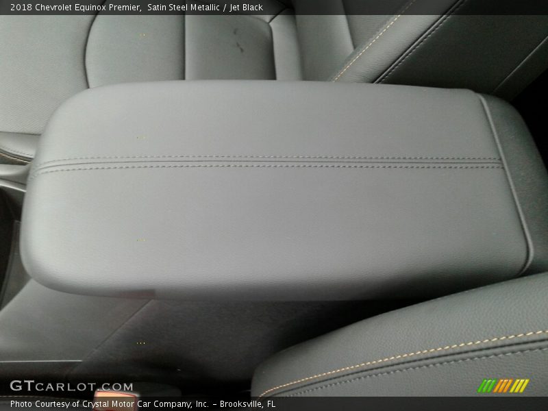 Satin Steel Metallic / Jet Black 2018 Chevrolet Equinox Premier