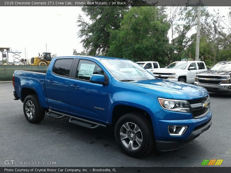  2018 Colorado Z71 Crew Cab Kinetic Blue Metallic
