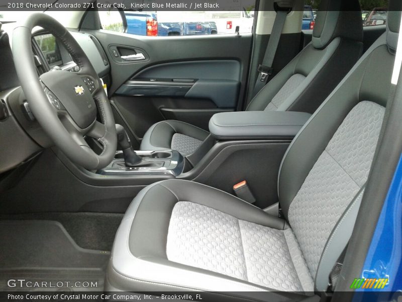 Front Seat of 2018 Colorado Z71 Crew Cab