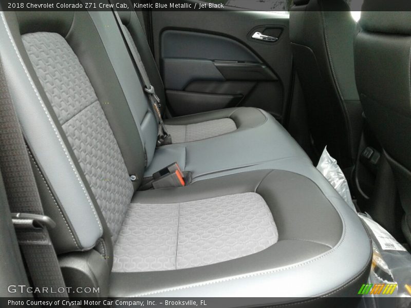 Kinetic Blue Metallic / Jet Black 2018 Chevrolet Colorado Z71 Crew Cab