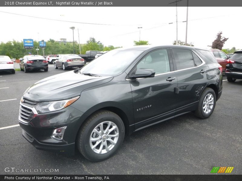 Nightfall Gray Metallic / Jet Black 2018 Chevrolet Equinox LT