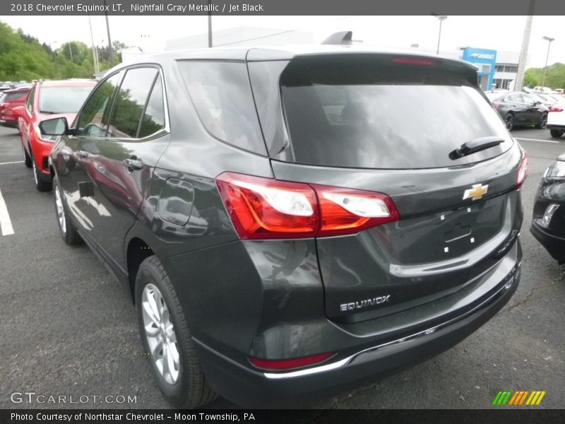Nightfall Gray Metallic / Jet Black 2018 Chevrolet Equinox LT