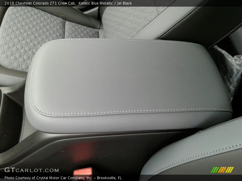 Kinetic Blue Metallic / Jet Black 2018 Chevrolet Colorado Z71 Crew Cab