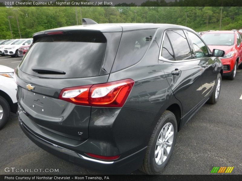 Nightfall Gray Metallic / Jet Black 2018 Chevrolet Equinox LT