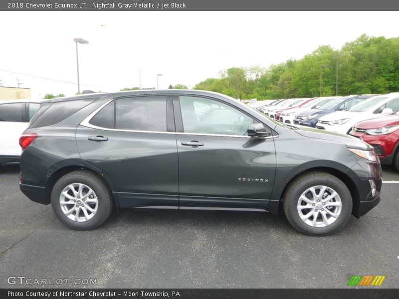 Nightfall Gray Metallic / Jet Black 2018 Chevrolet Equinox LT