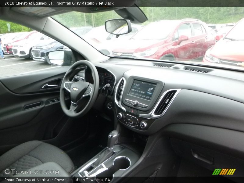 Nightfall Gray Metallic / Jet Black 2018 Chevrolet Equinox LT