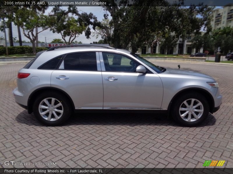 Liquid Platinum Metallic / Graphite 2006 Infiniti FX 35 AWD