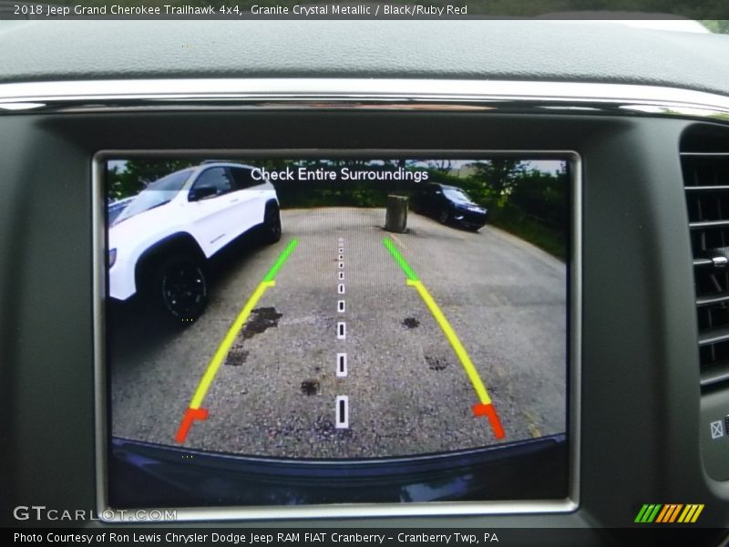 Granite Crystal Metallic / Black/Ruby Red 2018 Jeep Grand Cherokee Trailhawk 4x4