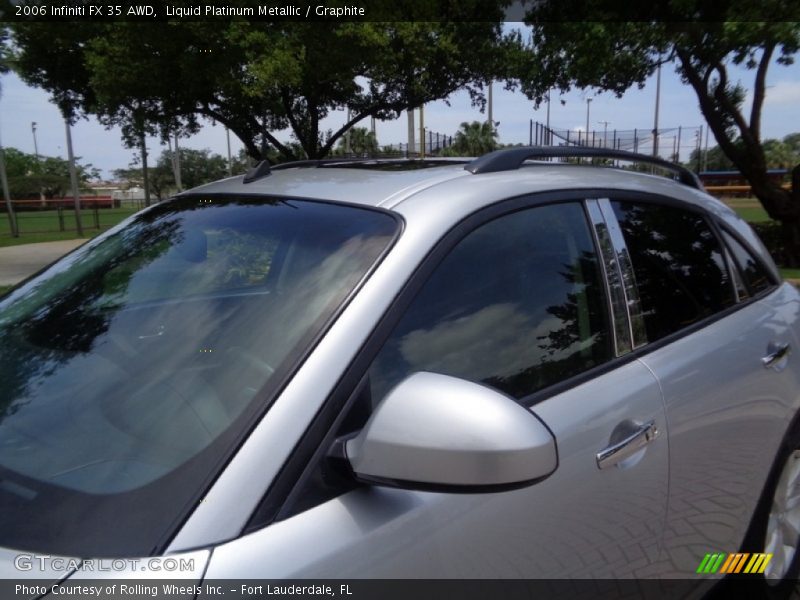 Liquid Platinum Metallic / Graphite 2006 Infiniti FX 35 AWD