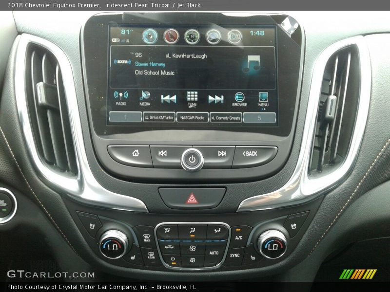 Iridescent Pearl Tricoat / Jet Black 2018 Chevrolet Equinox Premier