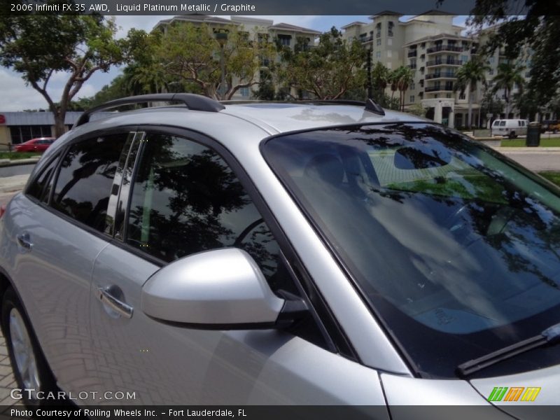 Liquid Platinum Metallic / Graphite 2006 Infiniti FX 35 AWD