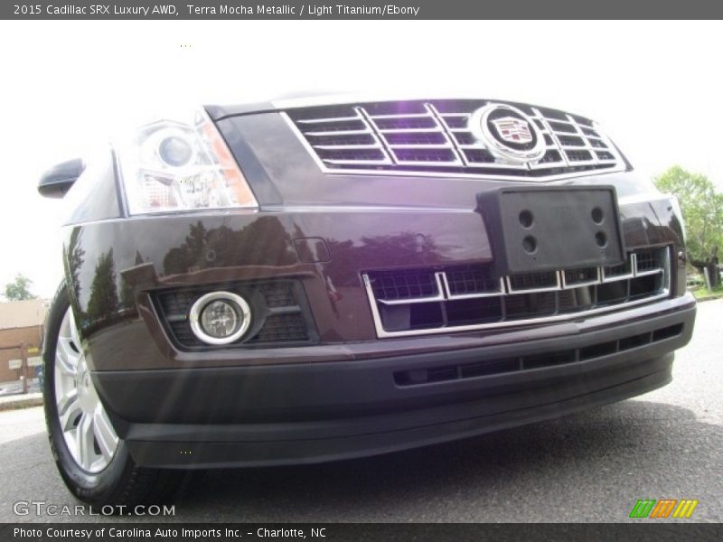 Terra Mocha Metallic / Light Titanium/Ebony 2015 Cadillac SRX Luxury AWD
