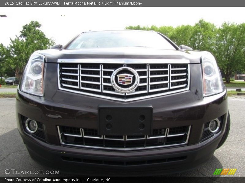 Terra Mocha Metallic / Light Titanium/Ebony 2015 Cadillac SRX Luxury AWD