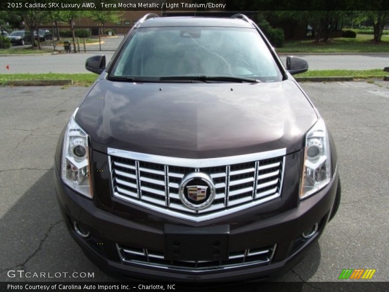 Terra Mocha Metallic / Light Titanium/Ebony 2015 Cadillac SRX Luxury AWD