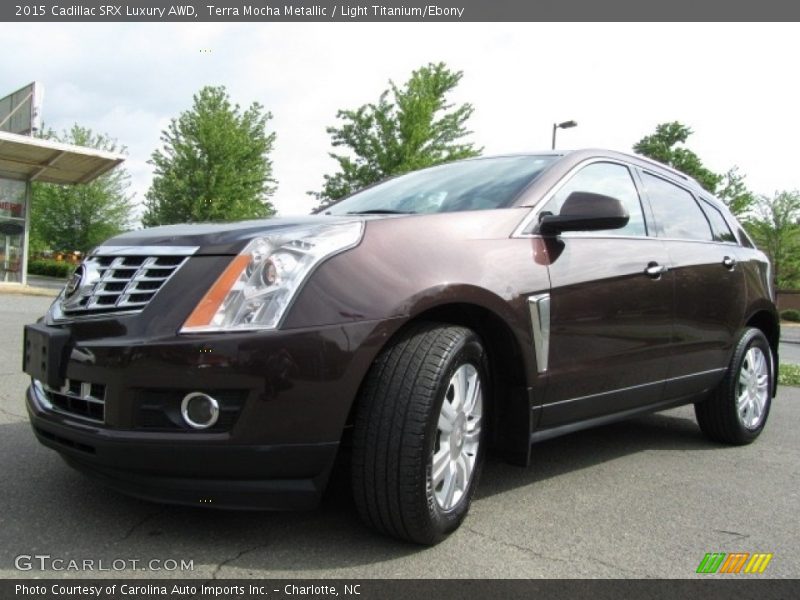 Terra Mocha Metallic / Light Titanium/Ebony 2015 Cadillac SRX Luxury AWD