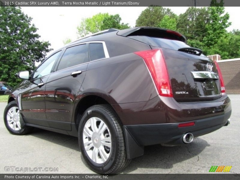 Terra Mocha Metallic / Light Titanium/Ebony 2015 Cadillac SRX Luxury AWD