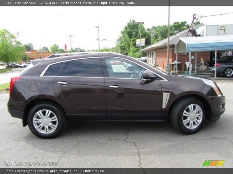 Terra Mocha Metallic / Light Titanium/Ebony 2015 Cadillac SRX Luxury AWD