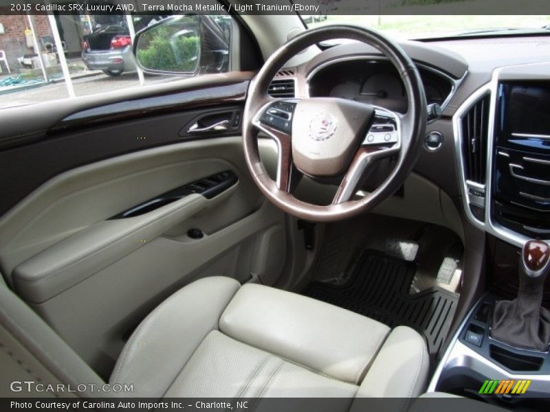 Terra Mocha Metallic / Light Titanium/Ebony 2015 Cadillac SRX Luxury AWD