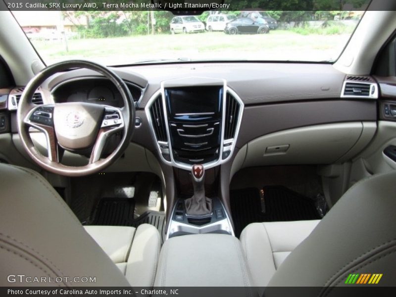 Terra Mocha Metallic / Light Titanium/Ebony 2015 Cadillac SRX Luxury AWD