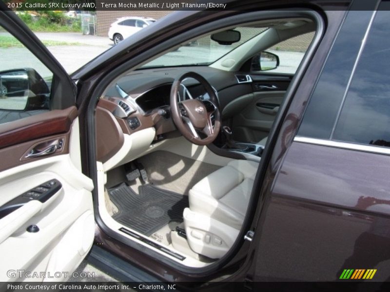 Terra Mocha Metallic / Light Titanium/Ebony 2015 Cadillac SRX Luxury AWD