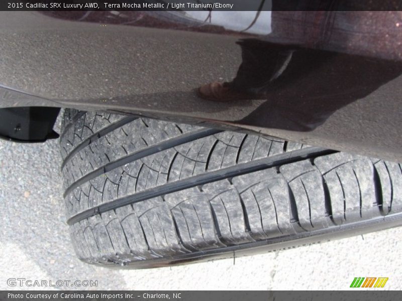 Terra Mocha Metallic / Light Titanium/Ebony 2015 Cadillac SRX Luxury AWD
