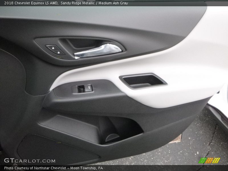 Sandy Ridge Metallic / Medium Ash Gray 2018 Chevrolet Equinox LS AWD