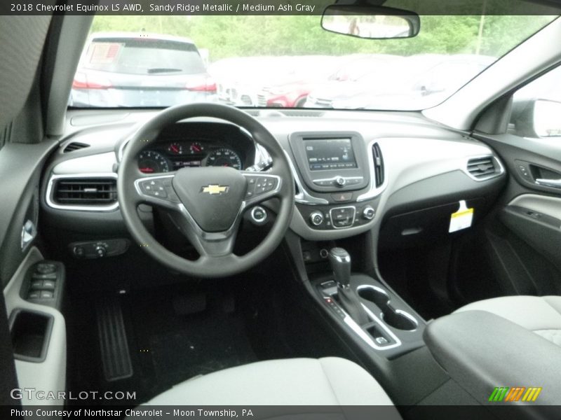 Sandy Ridge Metallic / Medium Ash Gray 2018 Chevrolet Equinox LS AWD