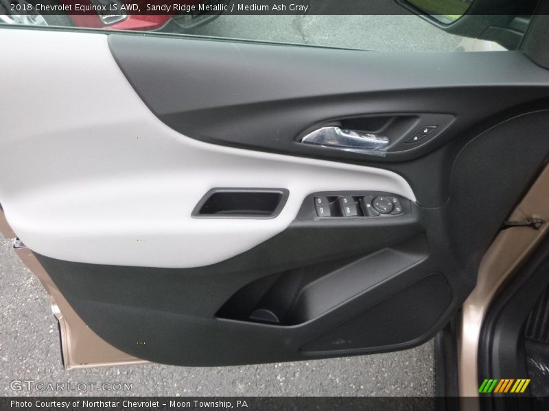 Sandy Ridge Metallic / Medium Ash Gray 2018 Chevrolet Equinox LS AWD