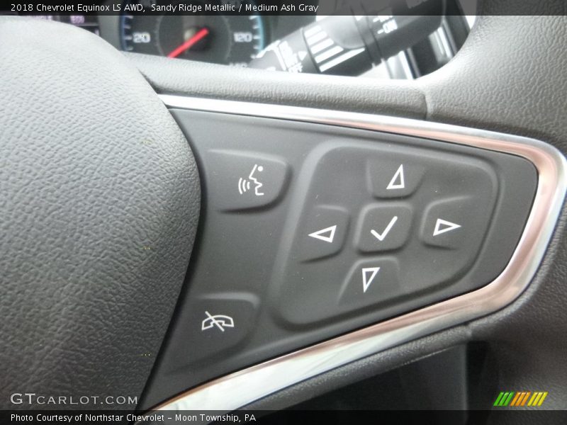 Sandy Ridge Metallic / Medium Ash Gray 2018 Chevrolet Equinox LS AWD