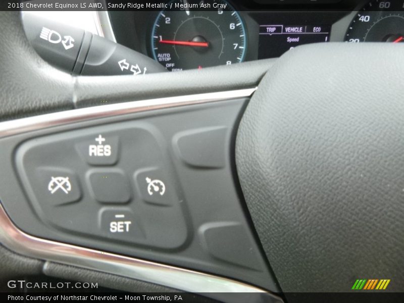 Sandy Ridge Metallic / Medium Ash Gray 2018 Chevrolet Equinox LS AWD