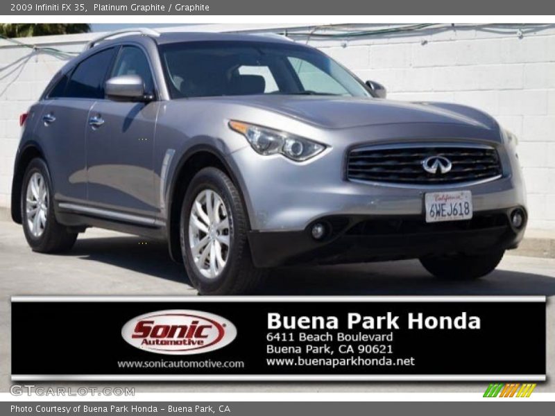 Platinum Graphite / Graphite 2009 Infiniti FX 35