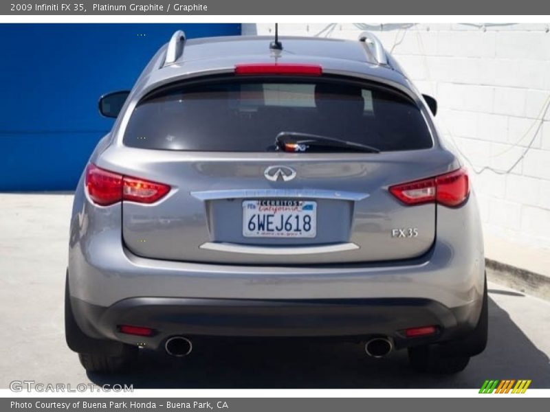 Platinum Graphite / Graphite 2009 Infiniti FX 35