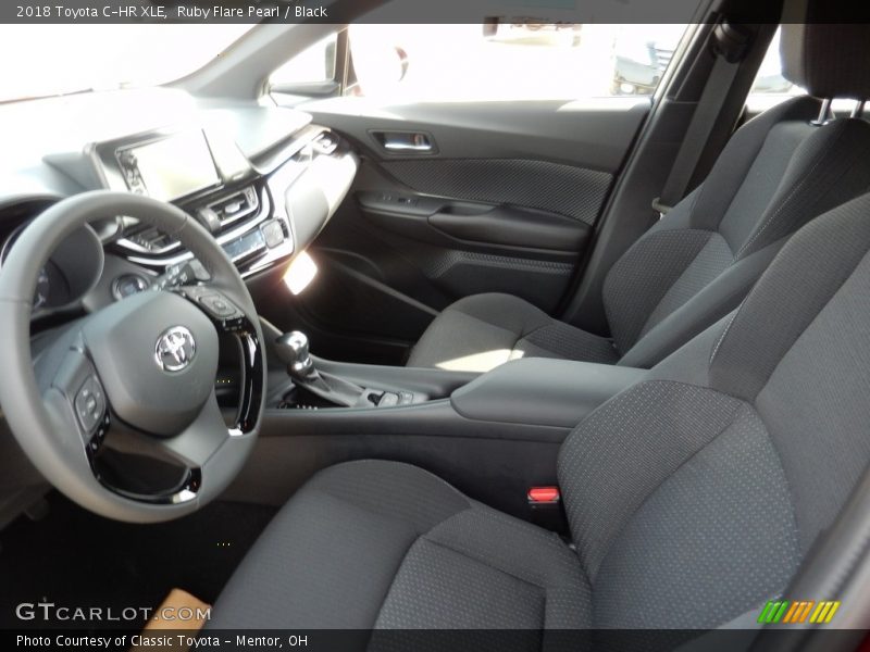 Ruby Flare Pearl / Black 2018 Toyota C-HR XLE