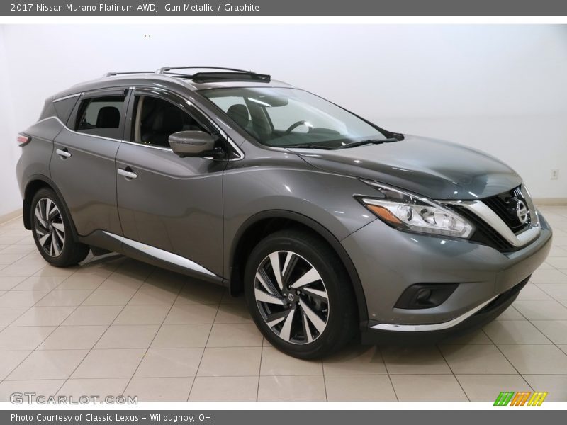 Gun Metallic / Graphite 2017 Nissan Murano Platinum AWD