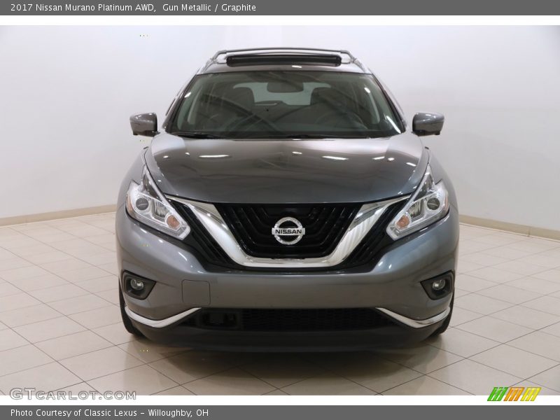 Gun Metallic / Graphite 2017 Nissan Murano Platinum AWD