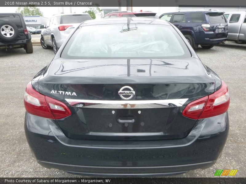 Storm Blue / Charcoal 2018 Nissan Altima 2.5 S