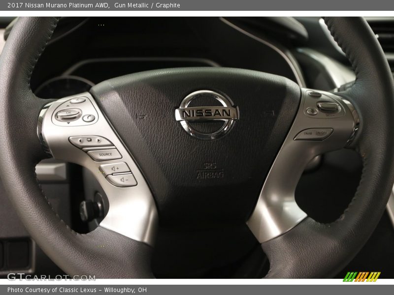 Gun Metallic / Graphite 2017 Nissan Murano Platinum AWD