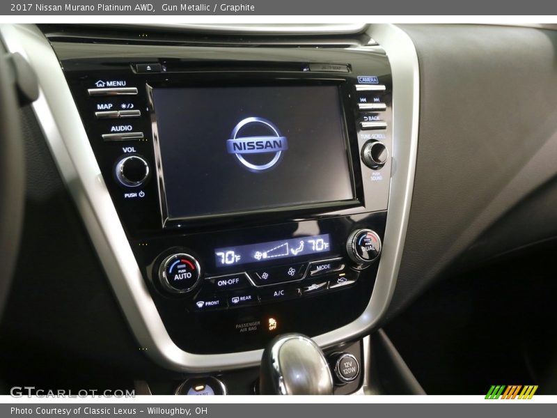 Gun Metallic / Graphite 2017 Nissan Murano Platinum AWD
