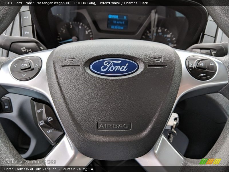  2018 Transit Passenger Wagon XLT 350 HR Long Steering Wheel