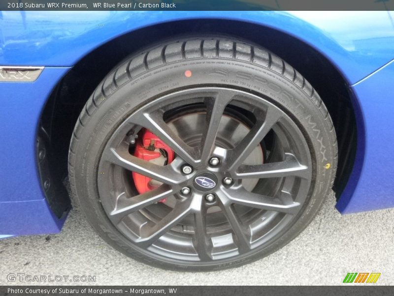 WR Blue Pearl / Carbon Black 2018 Subaru WRX Premium